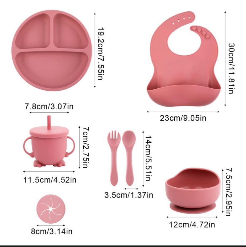Comprar Set De Vajilla De Alimentacion Para Bebe en Electroshopy - Ángulo 2